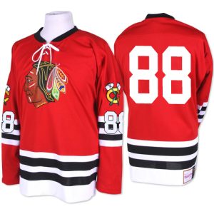 Herren Chicago Blackhawks Eishockey Trikot Patrick Kane #88 Authentic 1960-61 Throwback Rot Mitchell and Ness